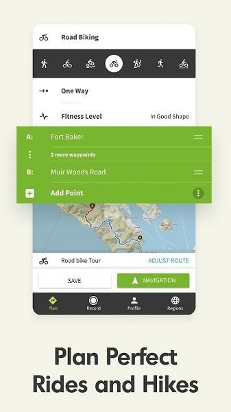 komoot中文版地图app下载,导航app,地图app,komoot